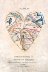 19th century Victorian illustration of a map of a woman's heart, thumbnail.