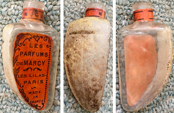 Unusual orange perfume bottle | The 